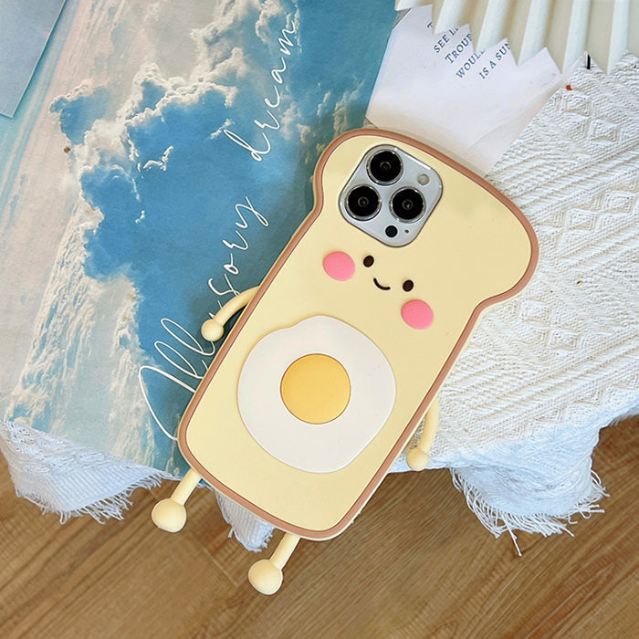 Egg Toast iPhone Case