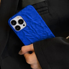 Funda para iPhone azul eléctrico 