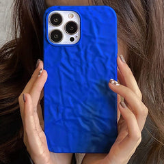 Funda para iPhone azul eléctrico 