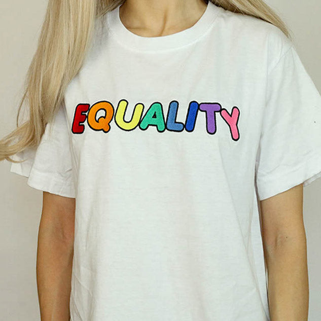 Equality Embroidered Tee