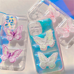 Funda para iPhone con láser de mariposa y hada