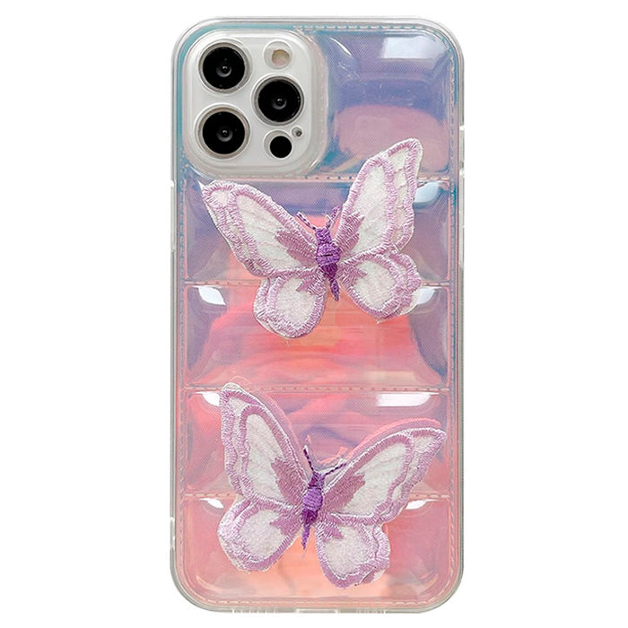 Funda para iPhone con láser de mariposa y hada