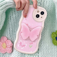 Funda para iPhone con diseño de mariposa de hadas