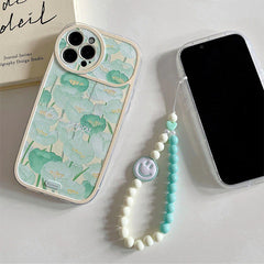 Funda para iPhone verde hada