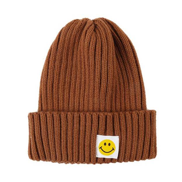 Beanie-Mütze mit Fake Smile