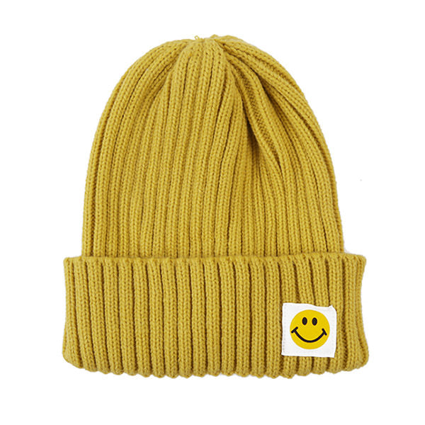 Beanie-Mütze mit Fake Smile