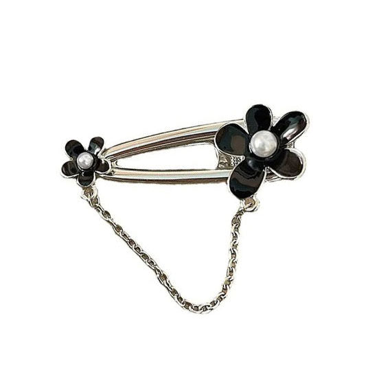 Grunge Aesthetic Black Hair Clip