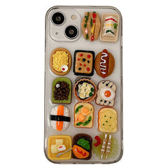 Funda para iPhone con comida favorita