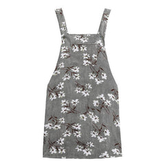 Floral Dungaree Dress