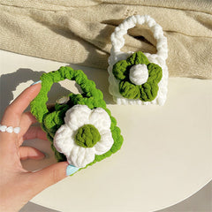 Flower Crochet AirPods Case