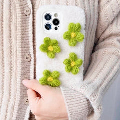 Flower Crochet iPhone Case