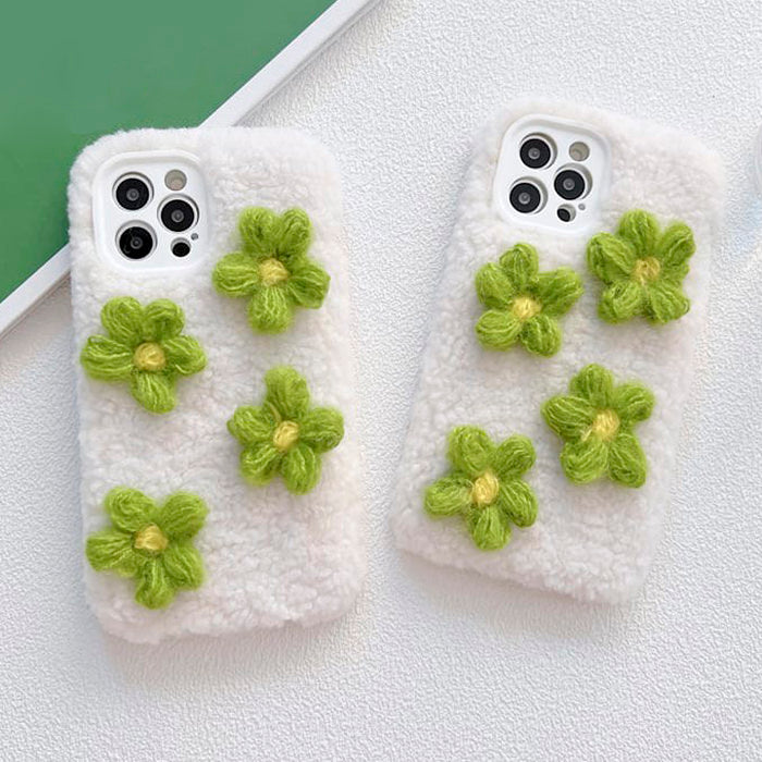 Flower Crochet iPhone Case