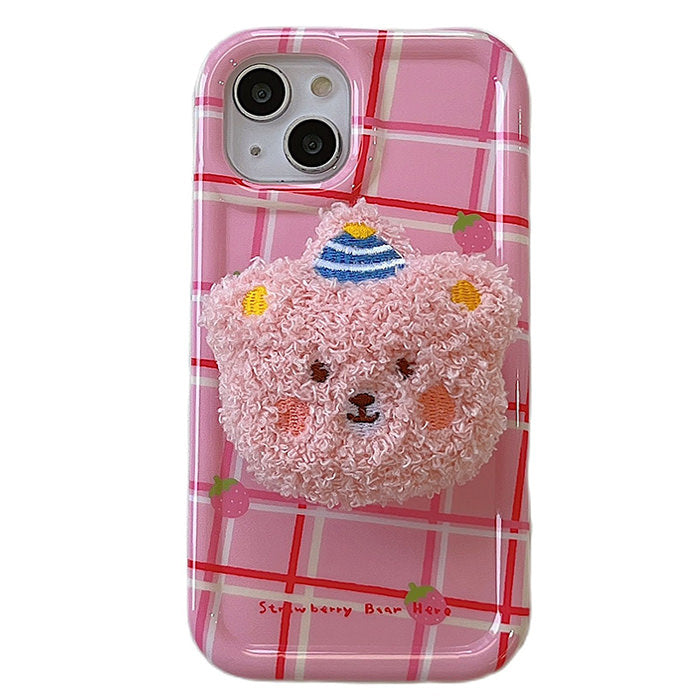 Fluffy Bear iPhone Case