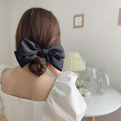 French Girl Satin Hair Bow