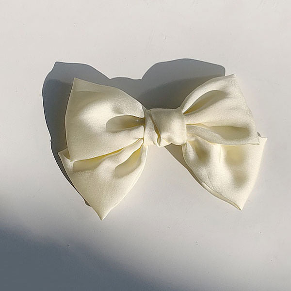 French Girl Satin Hair Bow