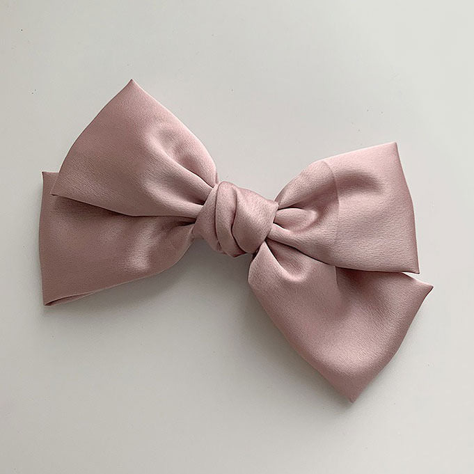 French Girl Satin Hair Bow