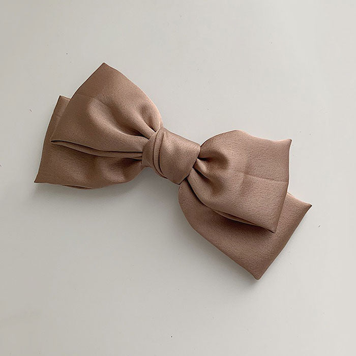 French Girl Satin Hair Bow