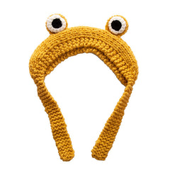 Gorro de rana de crochet