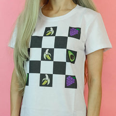 Fruit Chess Tee