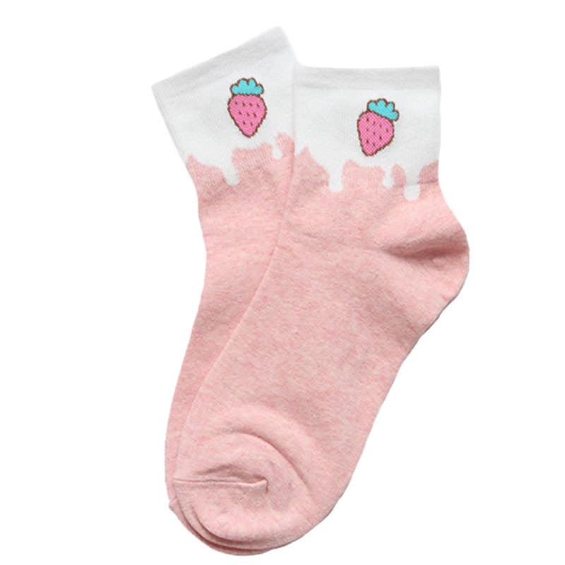 Fruit Ice Cream Socks