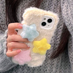 Fuzzy Stars iPhone Case