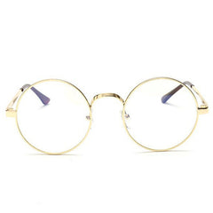 Geeky Round Clear Lens Glasses