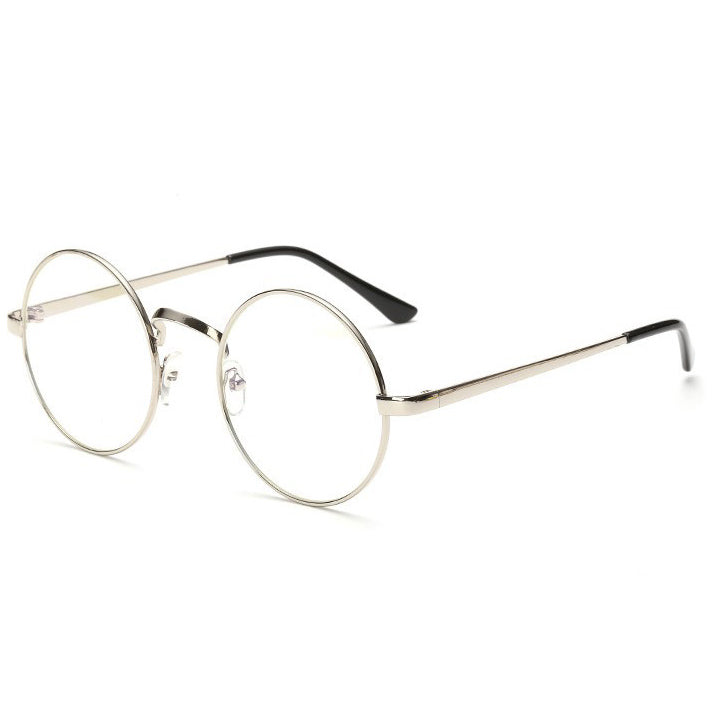 Geeky Round Clear Lens Glasses