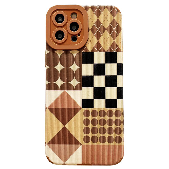 Funda para iPhone con estampado geométrico