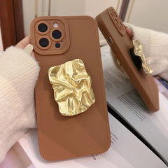 Golden Brown iPhone Case