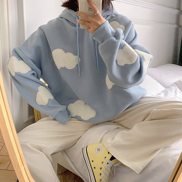 Kapuzenpullover „Gone Dreaming Cloud“