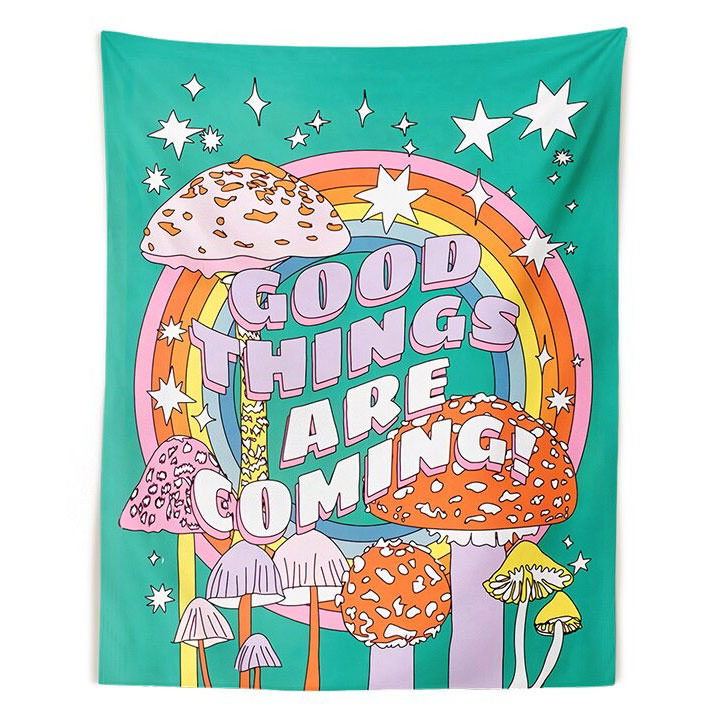 Good Things are Coming Wall Tapestry