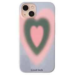 Funda para iPhone con corazón degradado