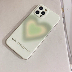 Green Heart iPhone Case