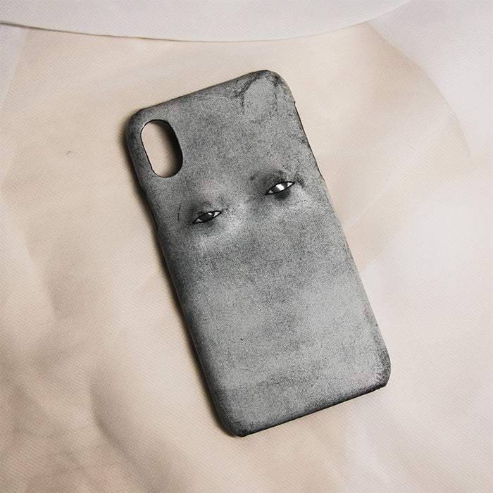 Funda para iPhone con ojos estéticos grunge