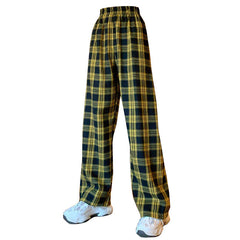 Grunge Aesthetic Plaid Pants