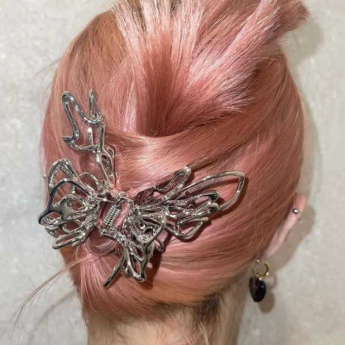 Grunge Butterfly Hair Claw