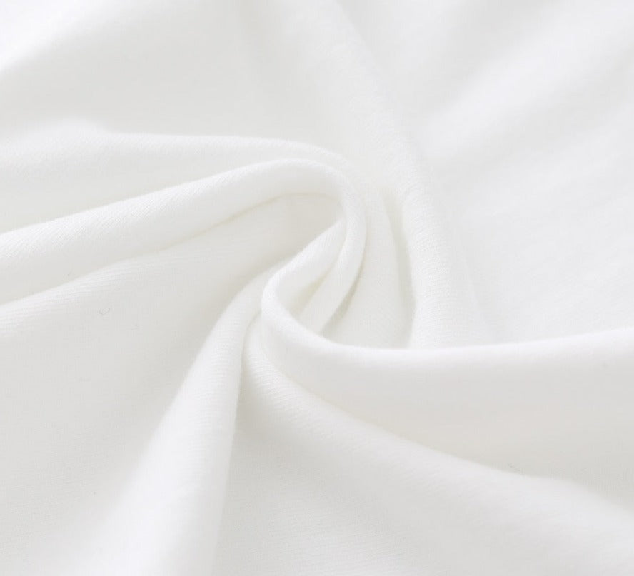 Camisetas de algodón suave para mujer