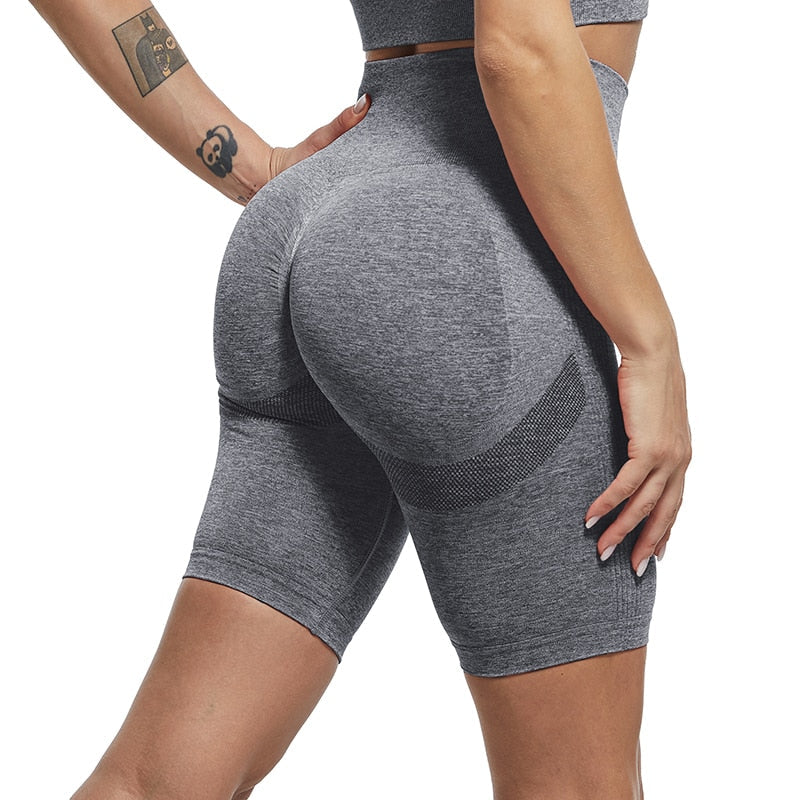 High Waisted Fitness Shorts for Women