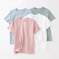 Camisetas de algodón suave para mujer