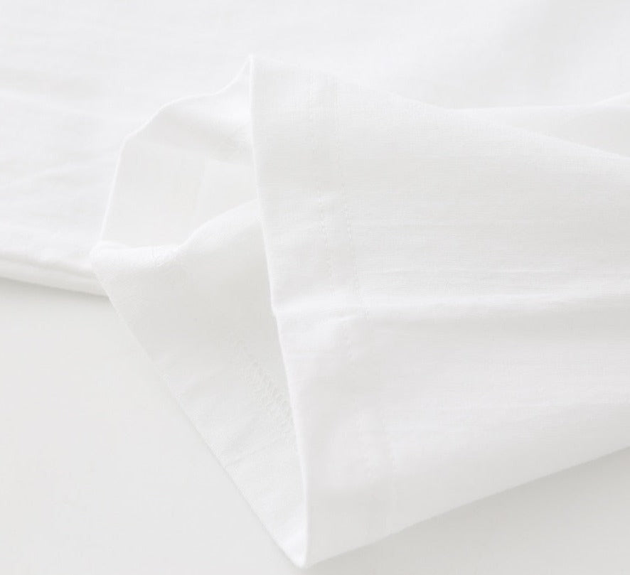 Camisetas de algodón suave para mujer