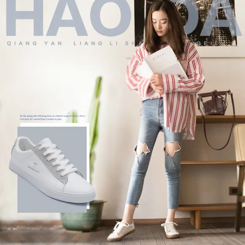 Flat Sneakers Soft Bottom for Women