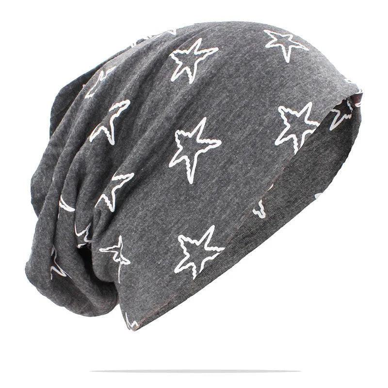 Herbst Winter Unisex Print Beanie