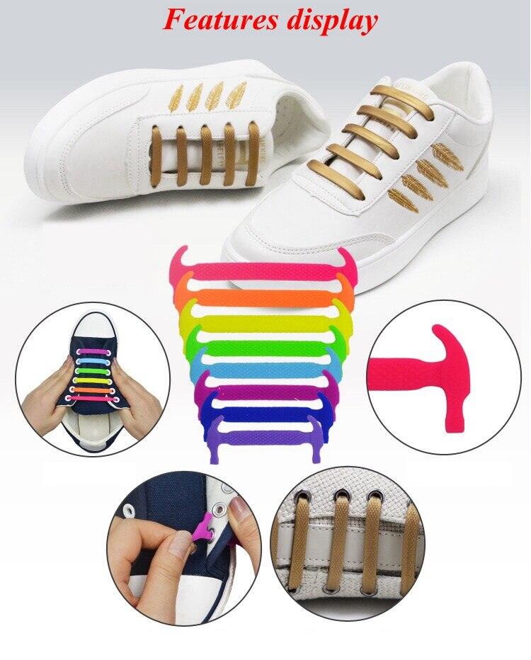 Stretchy Hammer Type Shoelaces