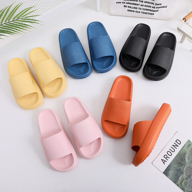 Unisex EVA Solid Summer Beach Slides