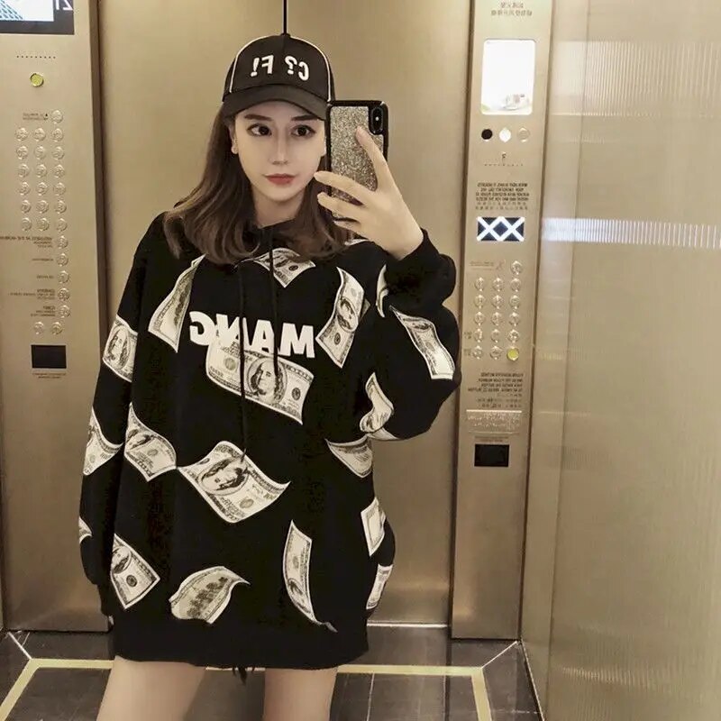 Swag Oversized Plush Women's Mid-Length Jacket