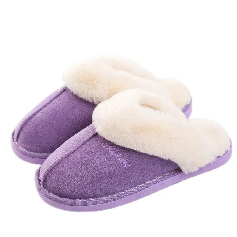 Pantuflas cálidas de invierno para mujer