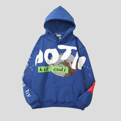 Unisex Retro Oversize Pullover Hoodies