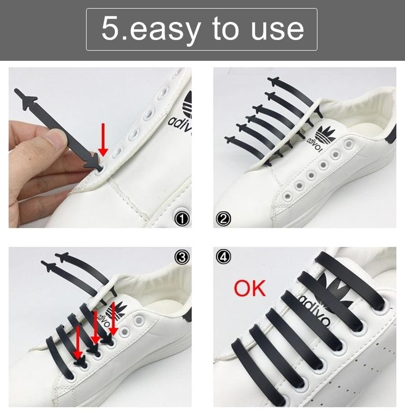 Silicone Shoelaces