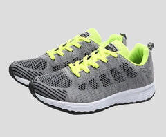 Casual Breathable Mesh Flat Sneakers for Women