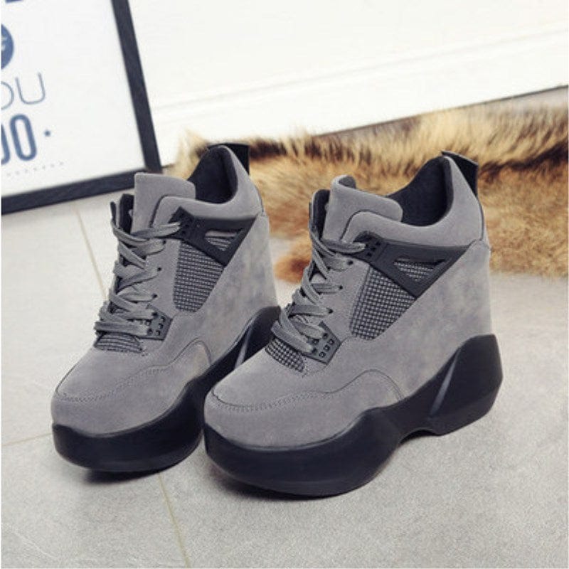 12cm Thick Sole Fashion Sneakers for Women